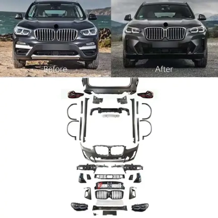 Обвес переделка для BMW X3 G01 в Рестайлинг М-пакет БМВ