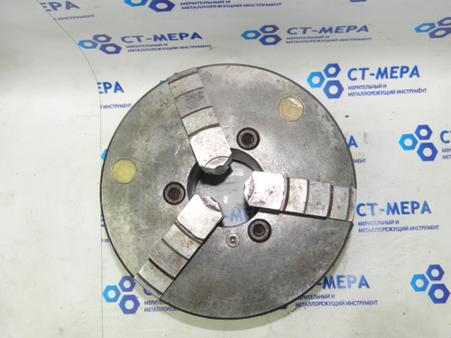 Патрон токарный 3-х кулачковый СТ-200ВФ6 ПНР 200мм (арт. 25206)