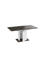 Стол кухонный Белый 120(163)х80х75 см