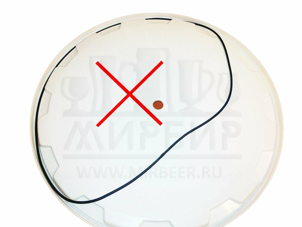 Силиконовое уплотнение для емкости 33 л