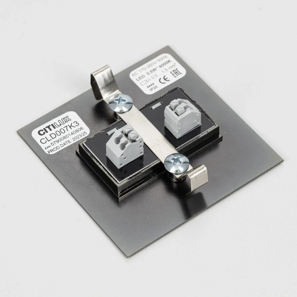 Citilux Скалли CLD007K3 LED Встраиваемый светильник лестничный Бронза