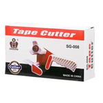 Диспенсер для упаковочного скотча Basir, цветной пластиково-металлический корпус, ширина втулки 50 мм