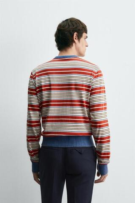 ZARA HARRY LAMBERT X DISNEY ФУТБОЛКА В ПОЛОСКУ, КРАСНЫЙ/ТЕМНО-СИНИЙ