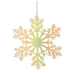 GAEM Украшение новогоднее "Снежинка", L21 W0,1 H21 см, 3в.