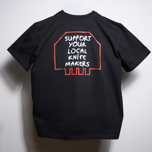 Футболка кулаки Daggerr x MOB, черная, размер М