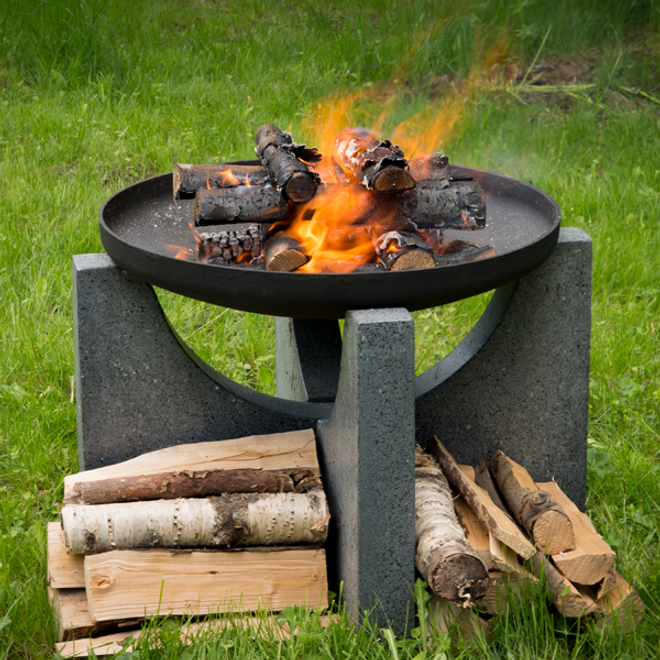 Чугунная чаша Concretika PREMIUM S60