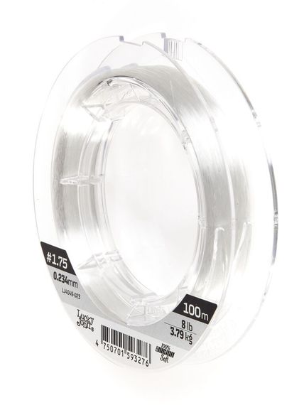 Леска монофильная Lucky John FLUOROCARBON Soft 100 м, 0,23 мм