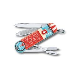 Нож Victorinox Classic LE2019 Let it Pop 7 функций (0.6223.L1910)
