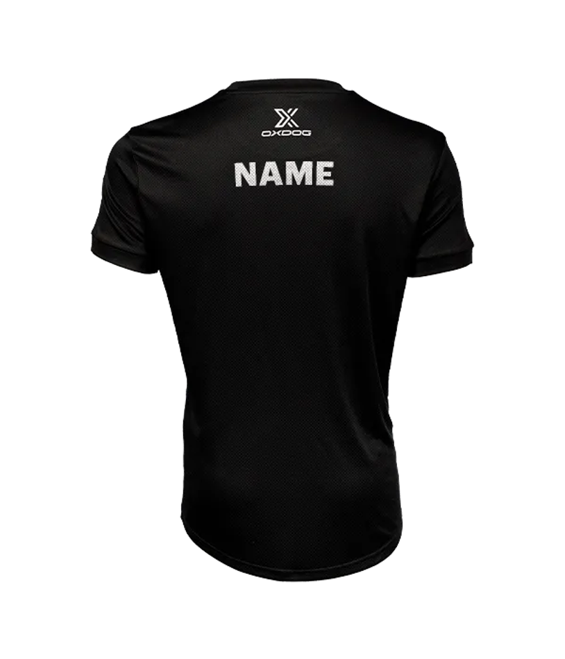 Футболка Oxdog Winton Black 2025 для падел с длинным рукавом