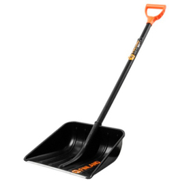 Лопата снеговая Finland с черенком узкая 41x41 см (1243)