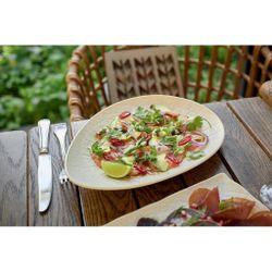 Блюдо овальное 31,5*23 см Elephant Ivory P.L. Proff Cuisine [1]