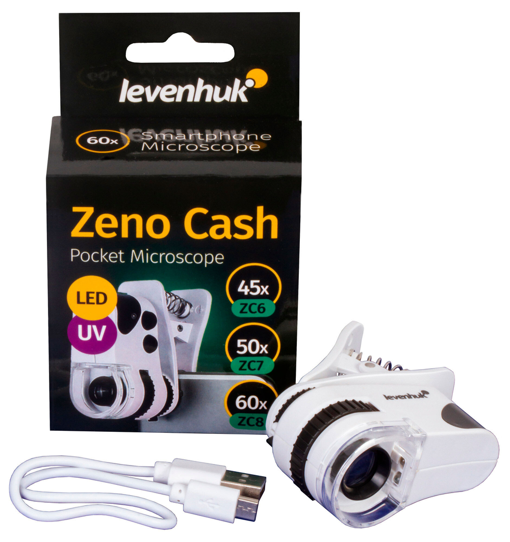 Микроскоп карманный для проверки денег Levenhuk Zeno Cash ZC6 - фото 5