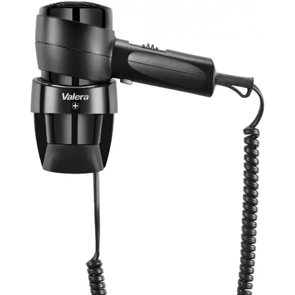 Настенный фен Valera Action 1600 Push Black/Chrome (542.06/044.05 Black) - 3