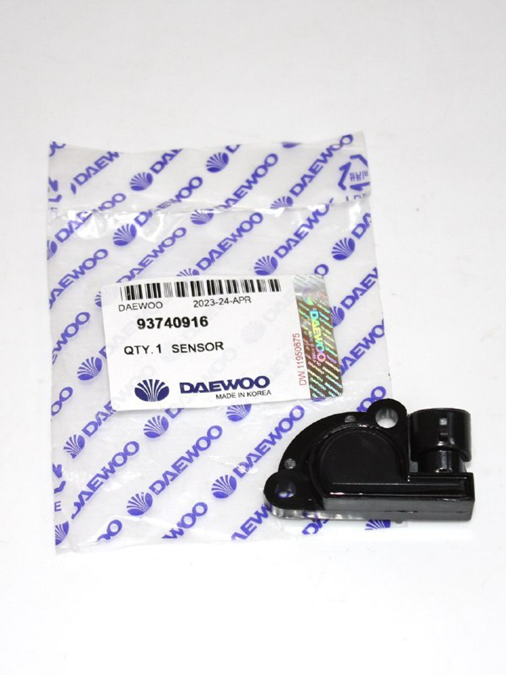 Датчик положения дроссельной заслонки 93740916 Daewoo Matiz