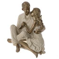 GAEM Фигурка декоративная "Влюбленная пара", L17 W9,5 H12 см