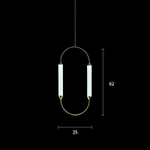 Pendant design lamp  Cirque 02 by Giopato & Coombes