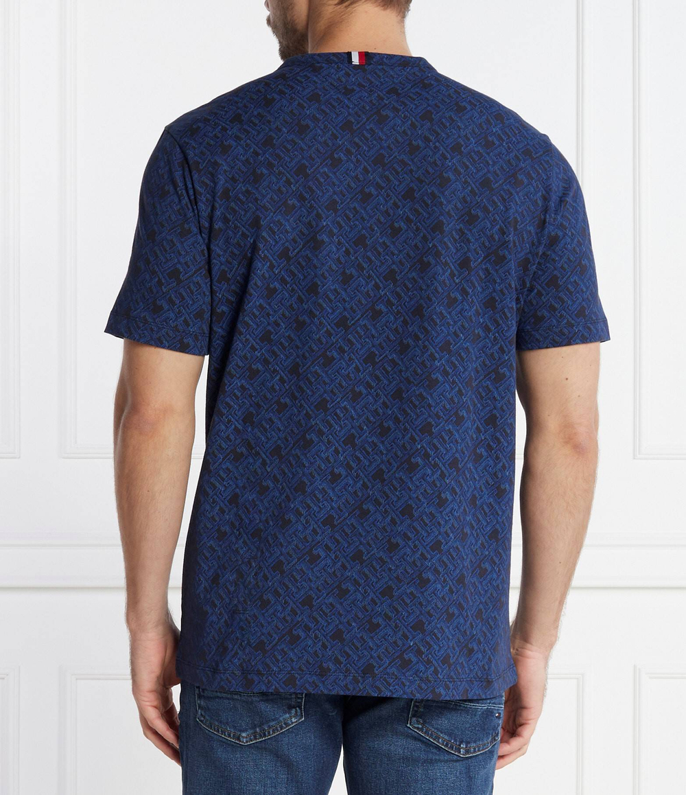 Футболка AOP MONOGRAM Tommy Hilfiger - темно-синий(MW0MW32600)