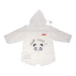 Дождевик с капюшоном 4 цвета микс, размер S