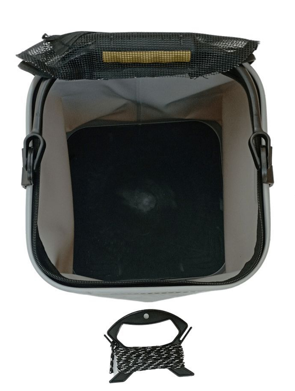 Ведро для воды и прикормки (складное), мини-кан DAYO 12 литров Д24 Ш24 В24