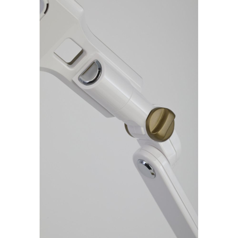 Настольный светильник ЭРА NLED-496-12W-G светодиодный на струбцине золото