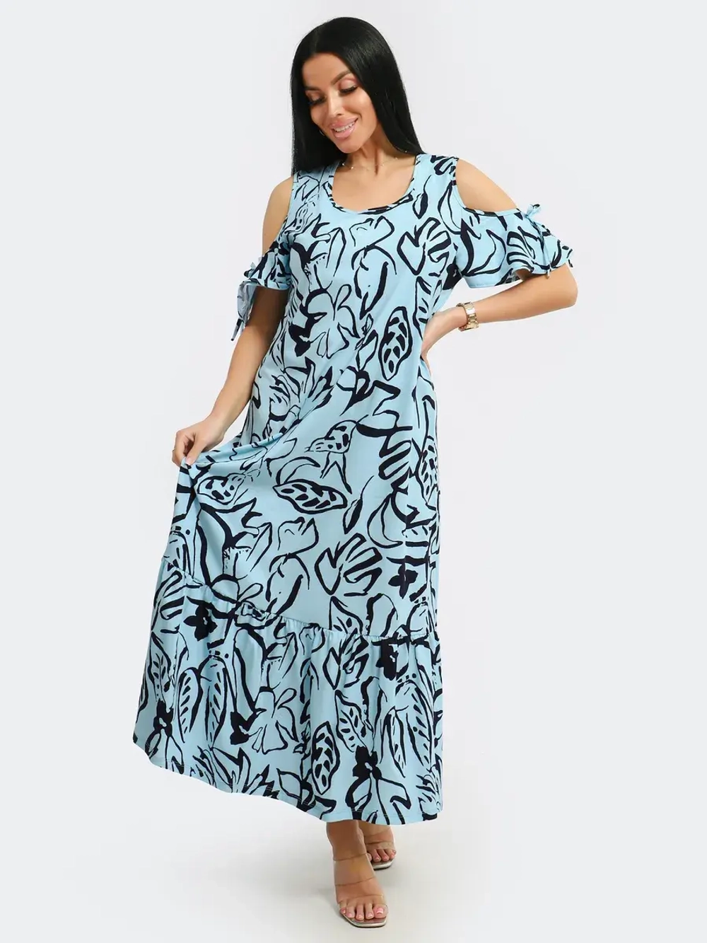 Платье летнее большие размеры