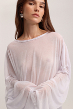 Лонгслив прозрачный