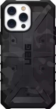Чехол Uag Pathfinder SE Camo для iPhone 14 Pro 6.1", цвет черный камуфляж (Midnight Camo)