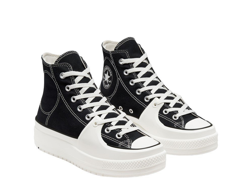 Баскетбольные кроссовки Chuck Taylor All Star Construct Black Shoes
