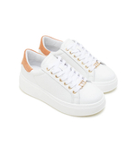 Кожаные кроссовки TWINSET - белый(241TCT094)