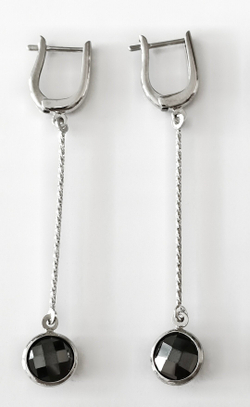 Серьги серебро от бренда Эстерелла