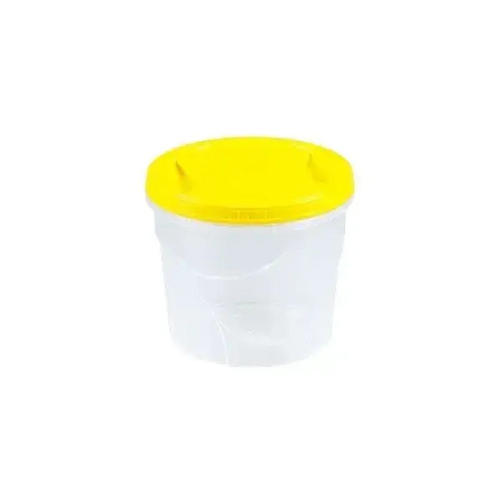 Контейнер пищевой круглый 1,8л, Прозрачный