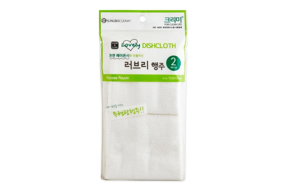 Sung bo Cleamy Мочалки для мытья посуды Viscose Rayon Dishcloth