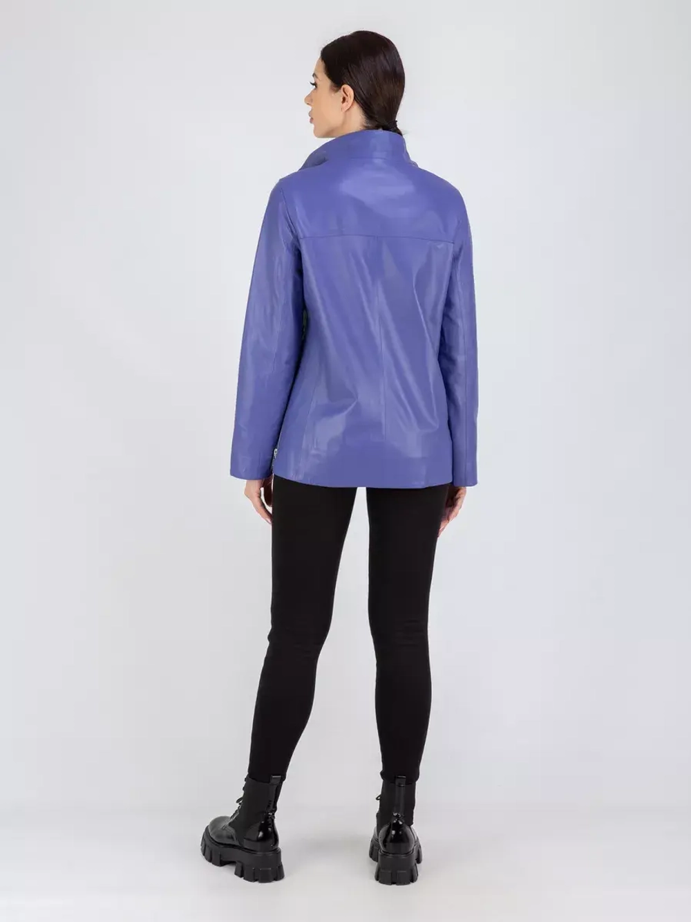 Кожаная куртка демисезонная косуха