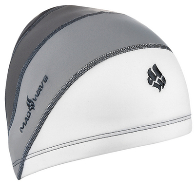 Шапочка для плавания текстильная для длинных волос Mad Wave Long Hair