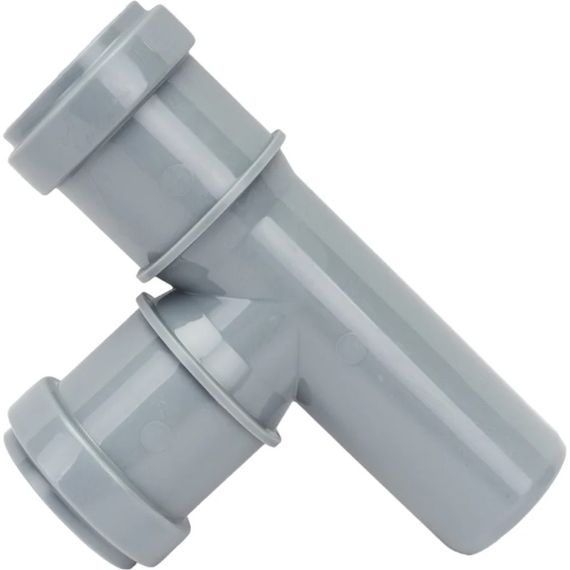 Тройник Политэк Пайп 32х32/87,5гр. ВК (40) купить в Москве и Московской области по низкой цене с доставкой по России — (3) Тройник Политэк Пайп 32х32/87,5гр. ВК (40) — (3)