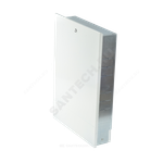 Шкаф коллекторный встраиваемый сталь ШРВ-4 850х120-180х648-711мм RAL 9016 (Белый) Wester 0-32-1130