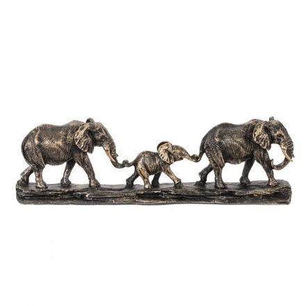 GAEM Фигурка декоративная "Слоны", L25,5 W4 H8 см