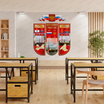 Комплект патриотических стендов Символика Российской Федерации 371