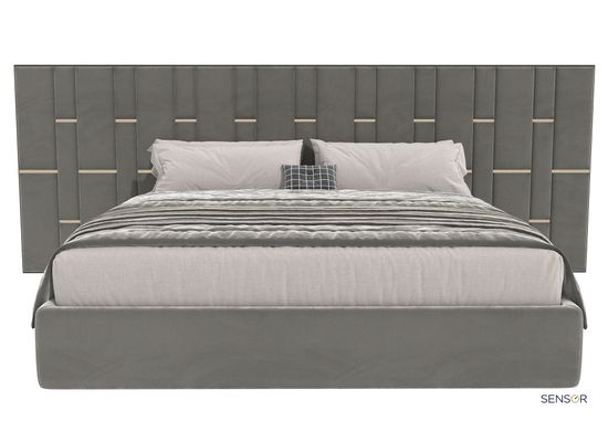 Кровать Лореаль с широким изголовьем