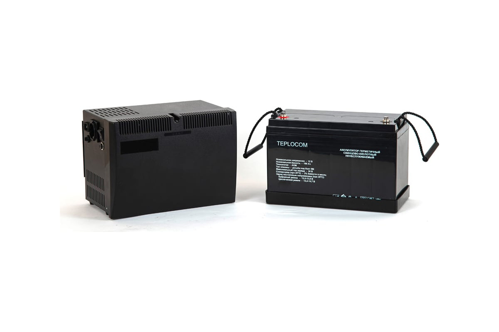 ИБП для систем отопления со встроенным стабилизатором (Line-Interactive) TEPLOCOM-500+