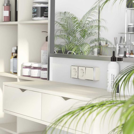 Розетка с заземлением Werkel Gallant слоновая кость W5071003 4690389164477