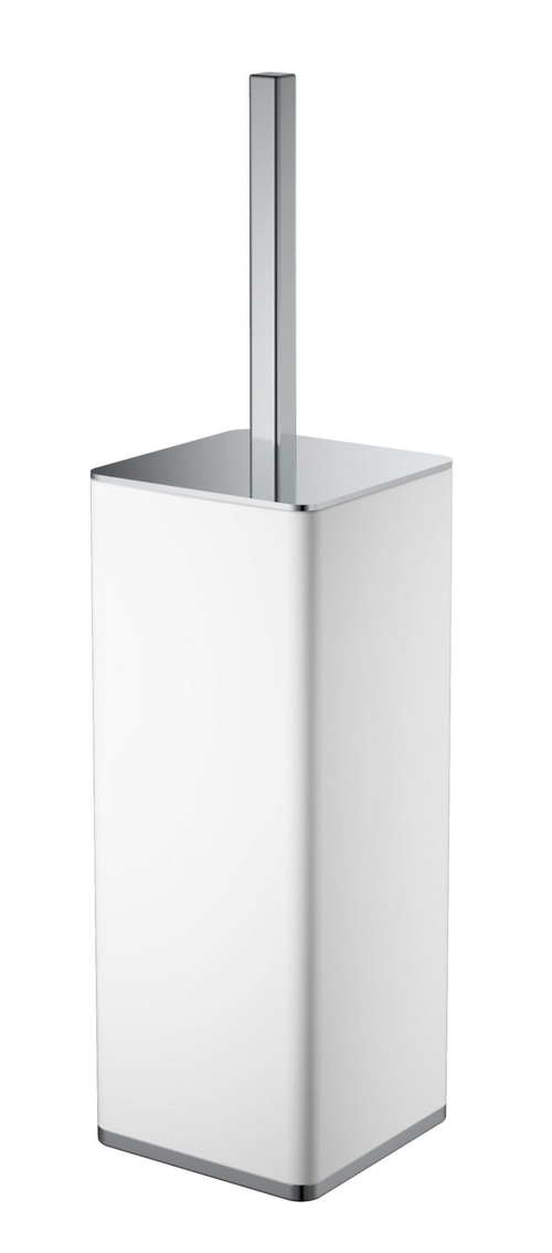 Boheme Ерш напольный квадратный белый-хром