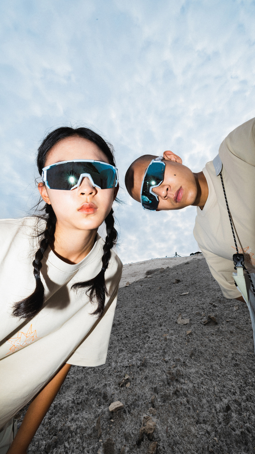 Спортивные очки 720armour Mars / Clear / Smoke Blue White Lens