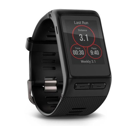 Спортивные смарт часы Garmin Vivoactive HR, большой (со встроенным датчиком) 010-01605-04