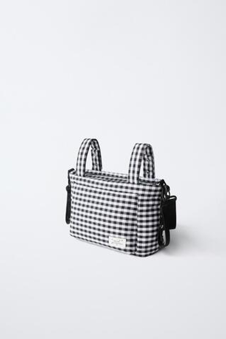 ZARA СУМКА ДЛЯ КОЛЯСКИ, ЧЕРНЫЙ