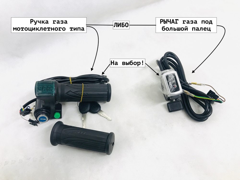 набор для сборки электровелосипеда фэтбайка