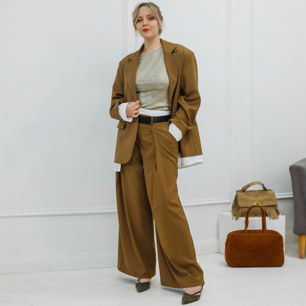 Сумка замш, Италия