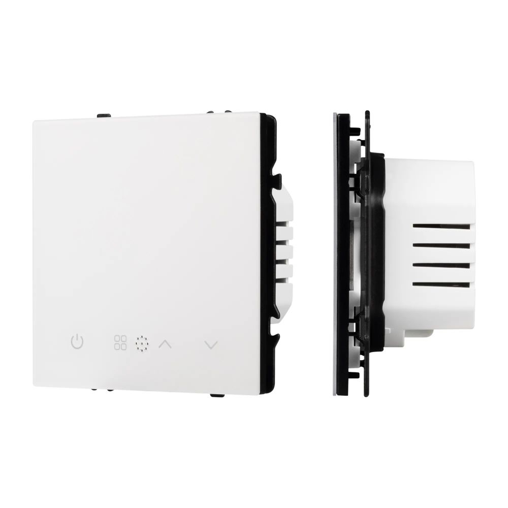 Терморегулятор SWT-NOBE-MTE-SFPL-WH (электрический тёплый пол) (Arlight, Белый кварц) 054340