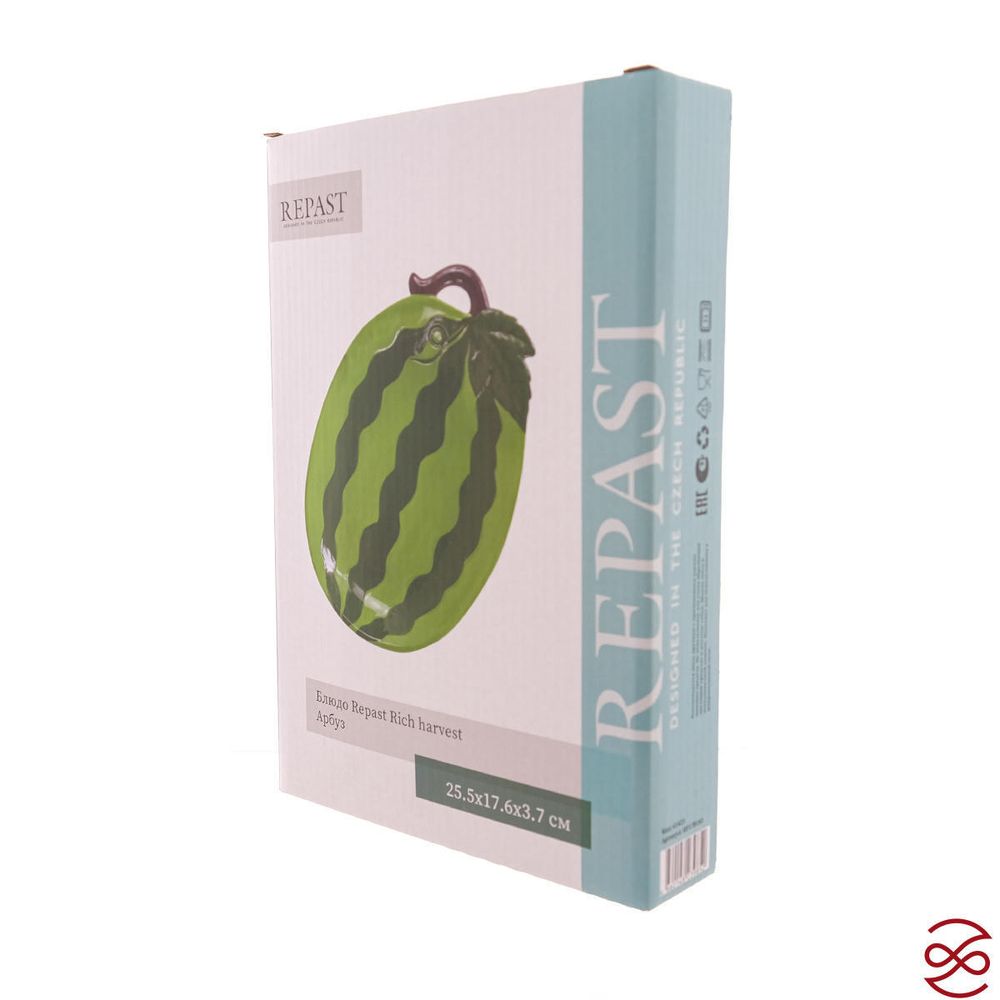 Блюдо Repast Rich harvest Арбуз 25.5*17.6*3.7 лсм