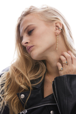 Серьга каффа Geo 2 Gold